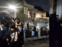 Uya Kuya Rumah Didatangi Massa