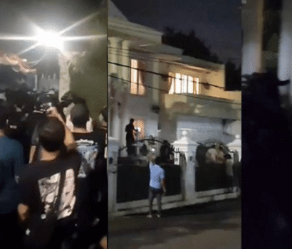 Uya Kuya Rumah Didatangi Massa