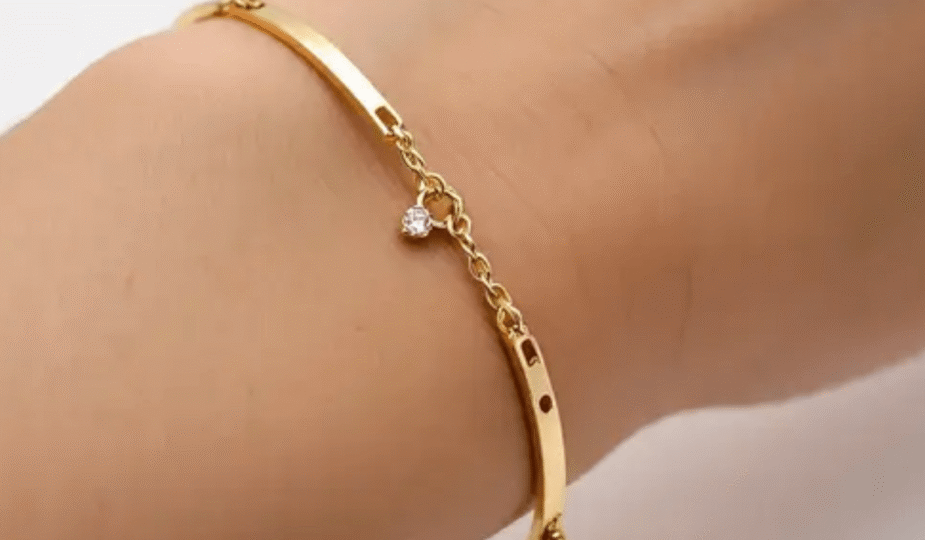 gelang emas paperclip