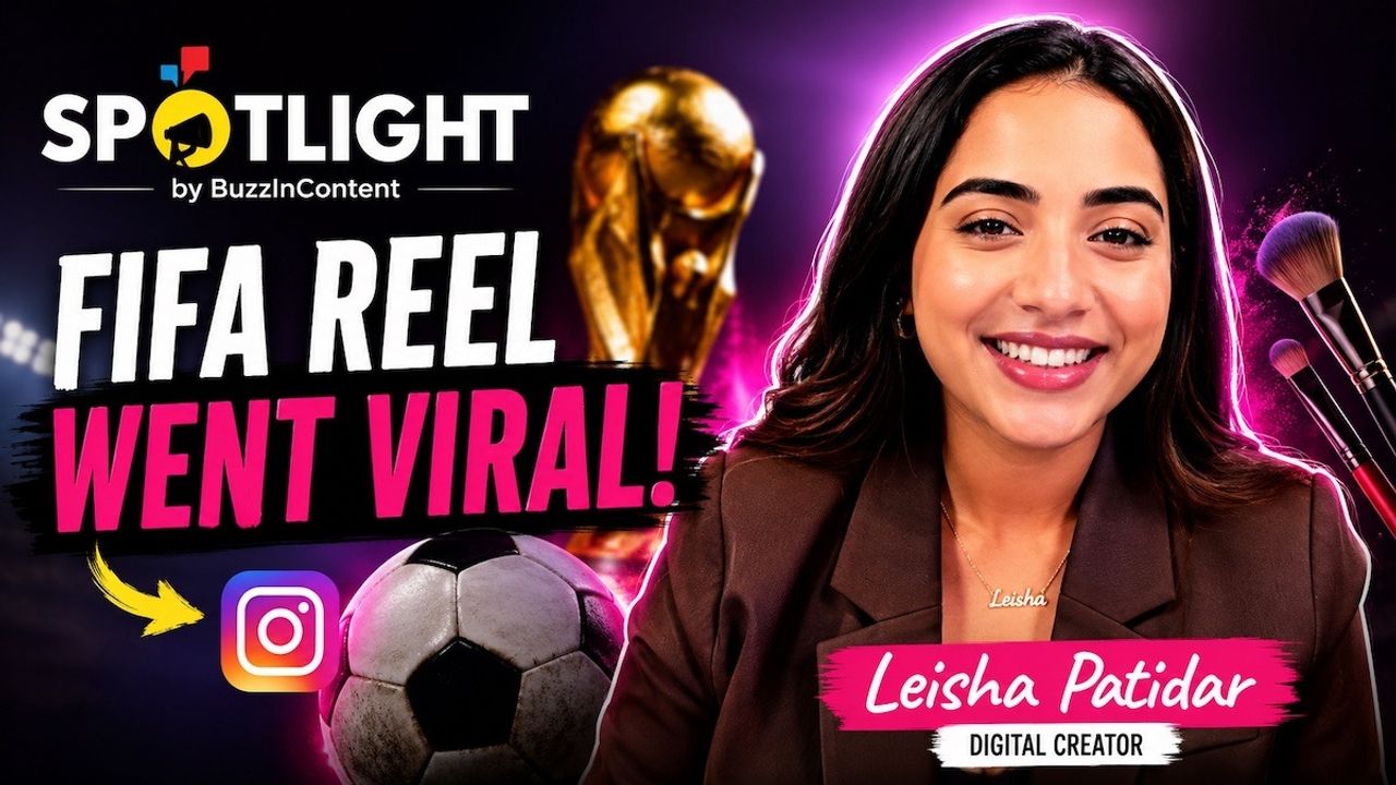 Leisha Patidar: reel FIFA dan tekanan kreator Ilustrasi leisha patidar untuk artikel Leisha Patidar: dari makeup ke reel FIFA yang viral